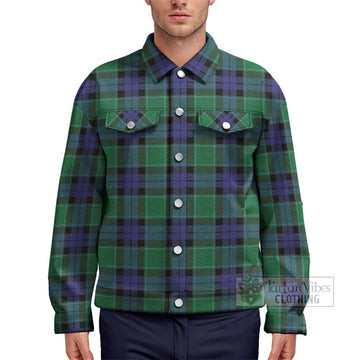 Monteith Tartan Unisex Lapel Cotton Jacket Unisex - Tartan Vibes Clothing