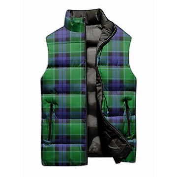 Monteith Tartan Sleeveless Puffer Jacket Unisex M - Tartan Vibes Clothing