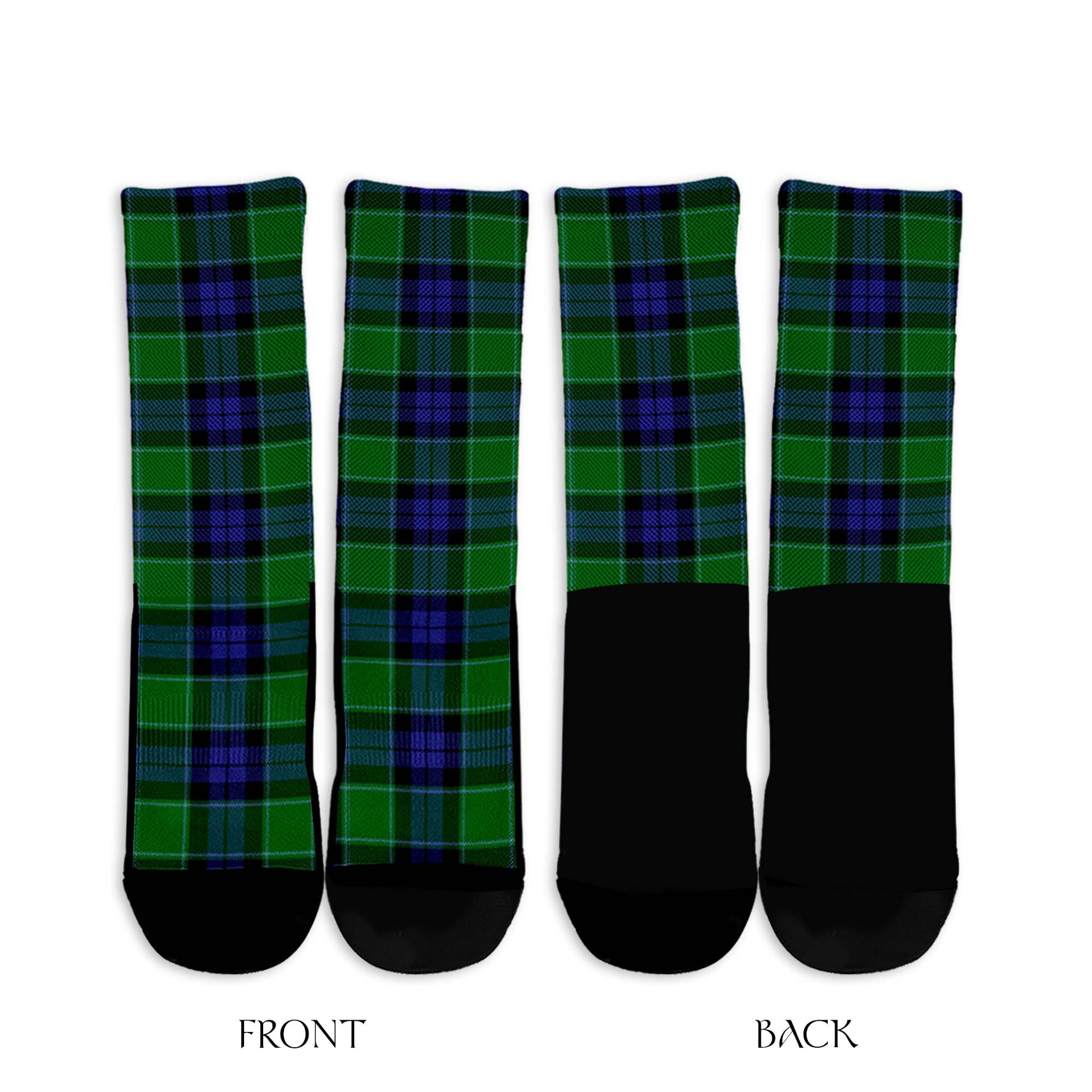 Monteith Tartan Crew Socks - Tartanvibesclothing