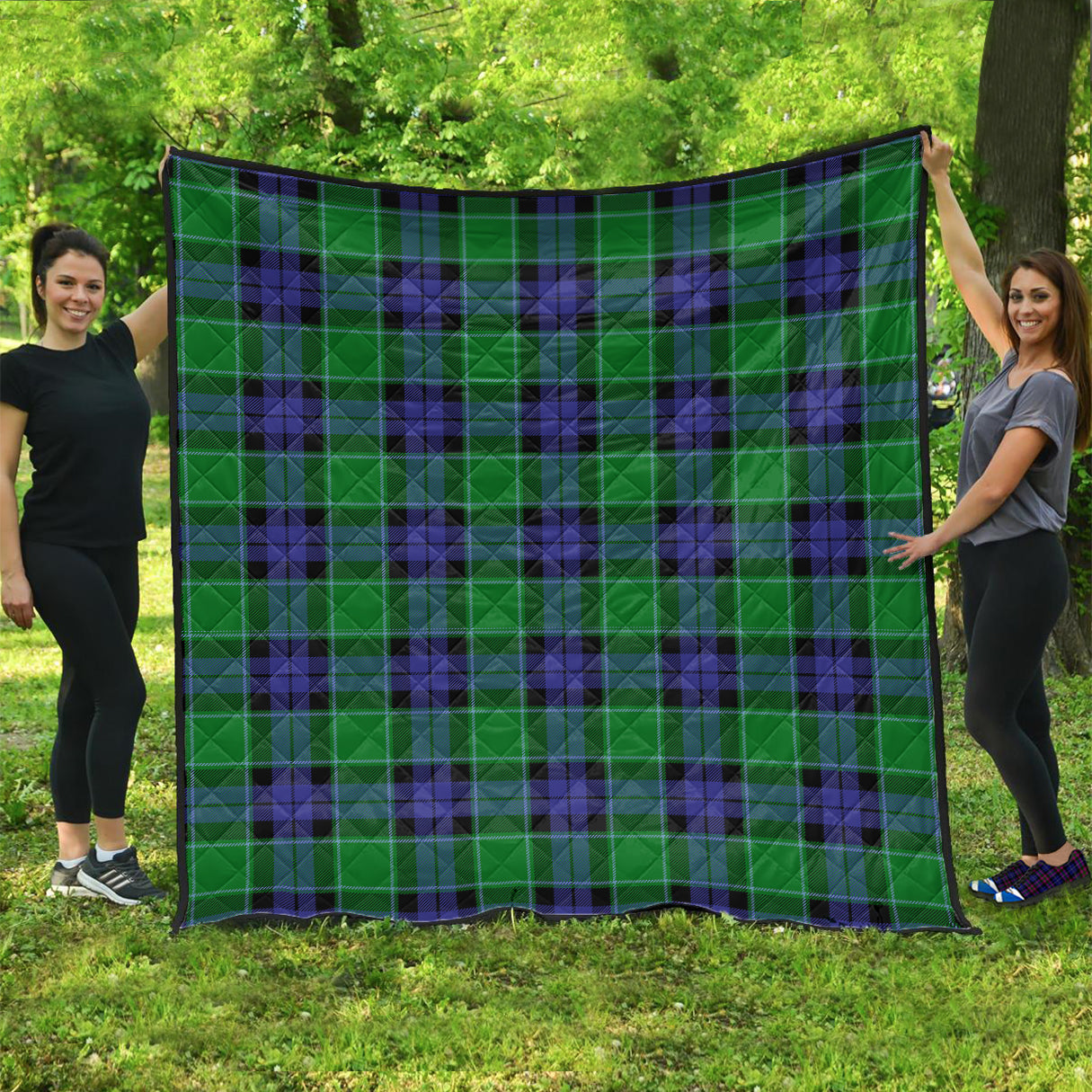 Monteith Tartan Quilt - Tartan Vibes Clothing