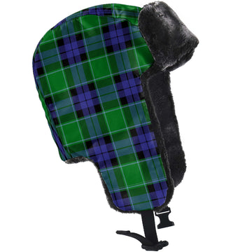 Monteith Tartan Winter Trapper Hat - Tartan Vibes Clothing