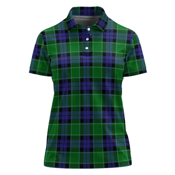 Monteith Tartan Polo Shirt For Women