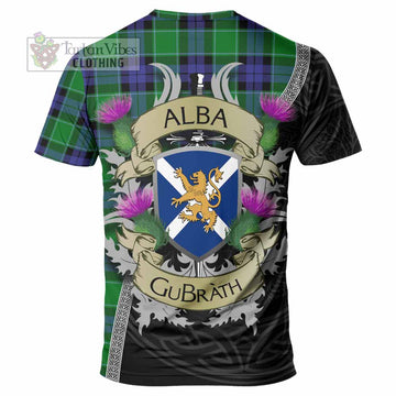 Monteith Tartan Family Crest T-Shirt Lion Rampant Royal Thistle Shield Celtic Inspired - Tartan Vibes Clothing