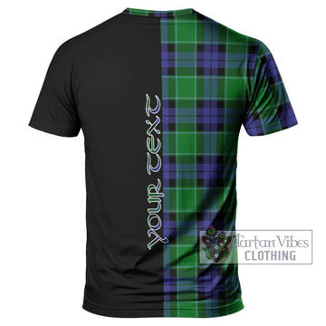 Monteith Tartan T-Shirt with Family Crest and Half Of Me Style - Tartan Vibes Clothing