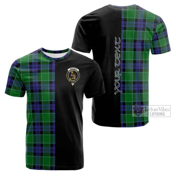 Monteith Tartan Cotton T-shirt with Family Crest and Half Of Me Style Kid's Shirt - Tartan Vibes Clothing