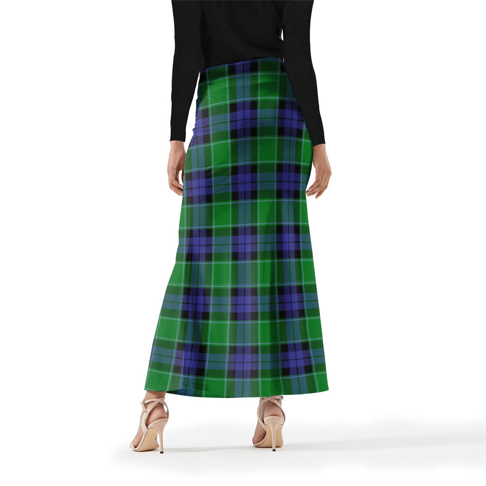 Monteith Tartan Womens Full Length Skirt - Tartan Vibes Clothing