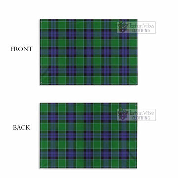 Tartan Vibes Clothing Monteith Tartan House Flag