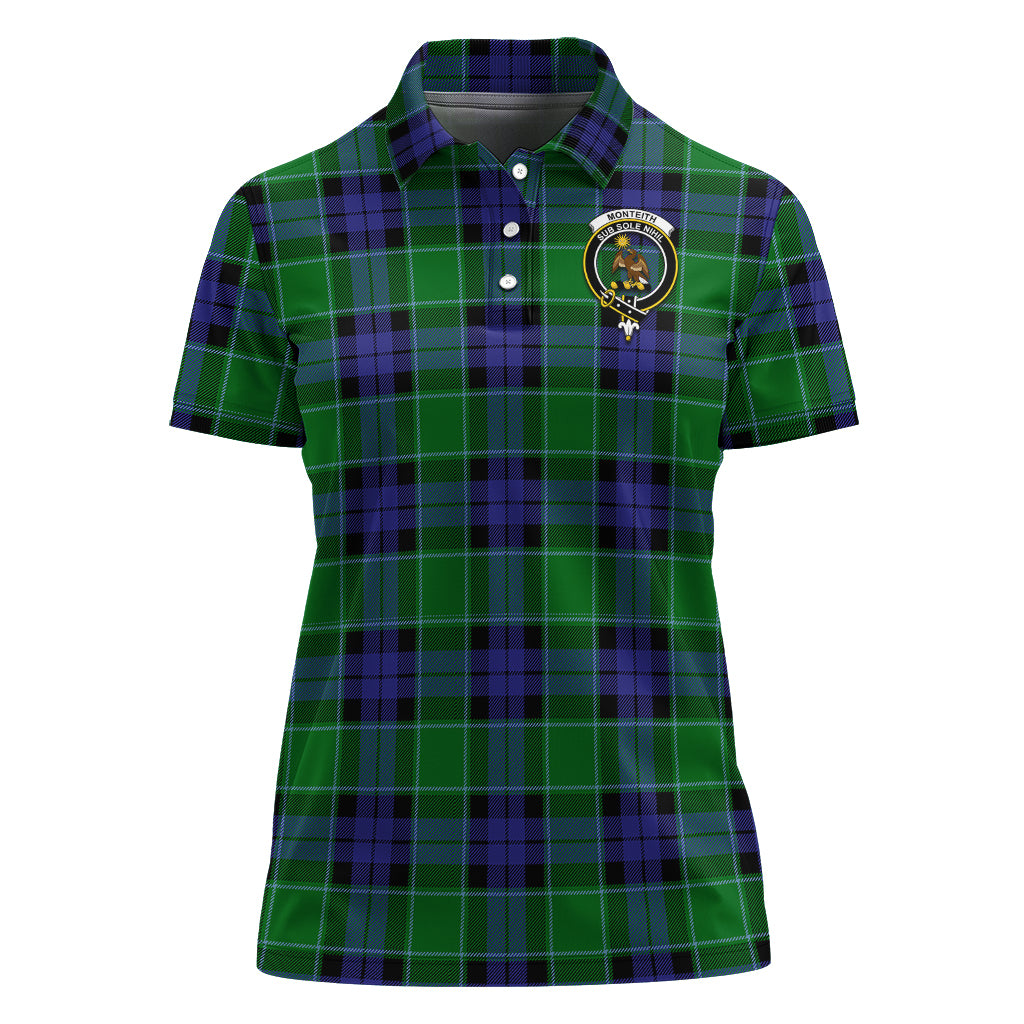 monteith-tartan-polo-shirt-with-family-crest-for-women