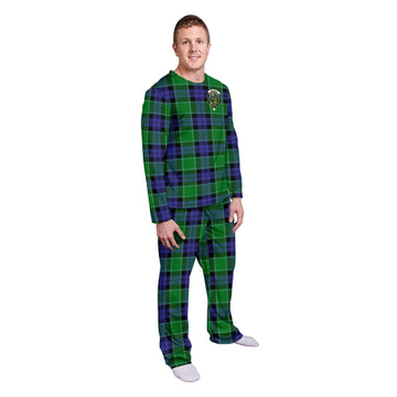 Monteith Tartan Pajamas Family Set with Family Crest - Tartan Vibes Clothing