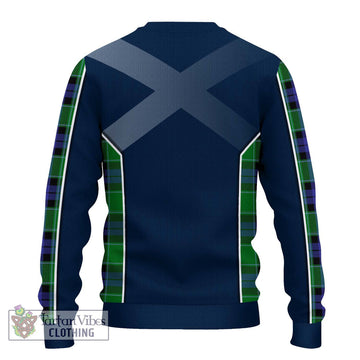 Monteith Tartan Ugly Sweater with Family Crest and Lion Rampant Vibes Sport Style - Tartan Vibes Clothing