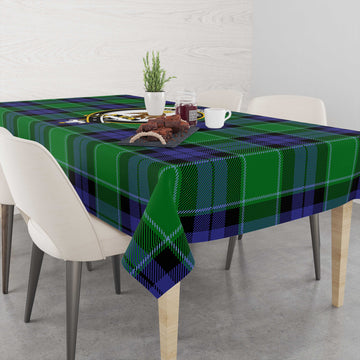 Monteith Tatan Tablecloth with Family Crest
