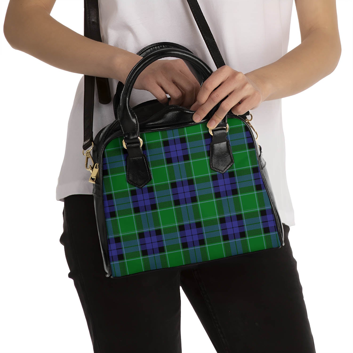 Monteith Tartan Shoulder Handbags - Tartan Vibes Clothing