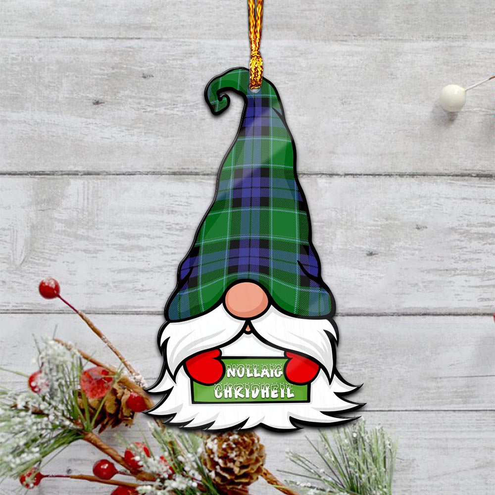 Monteith Gnome Christmas Ornament with His Tartan Christmas Hat - Tartan Vibes Clothing