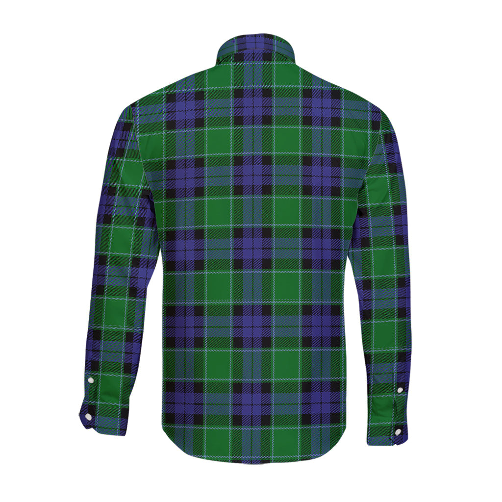 Monteith Tartan Long Sleeve Button Up Shirt - Tartan Vibes Clothing