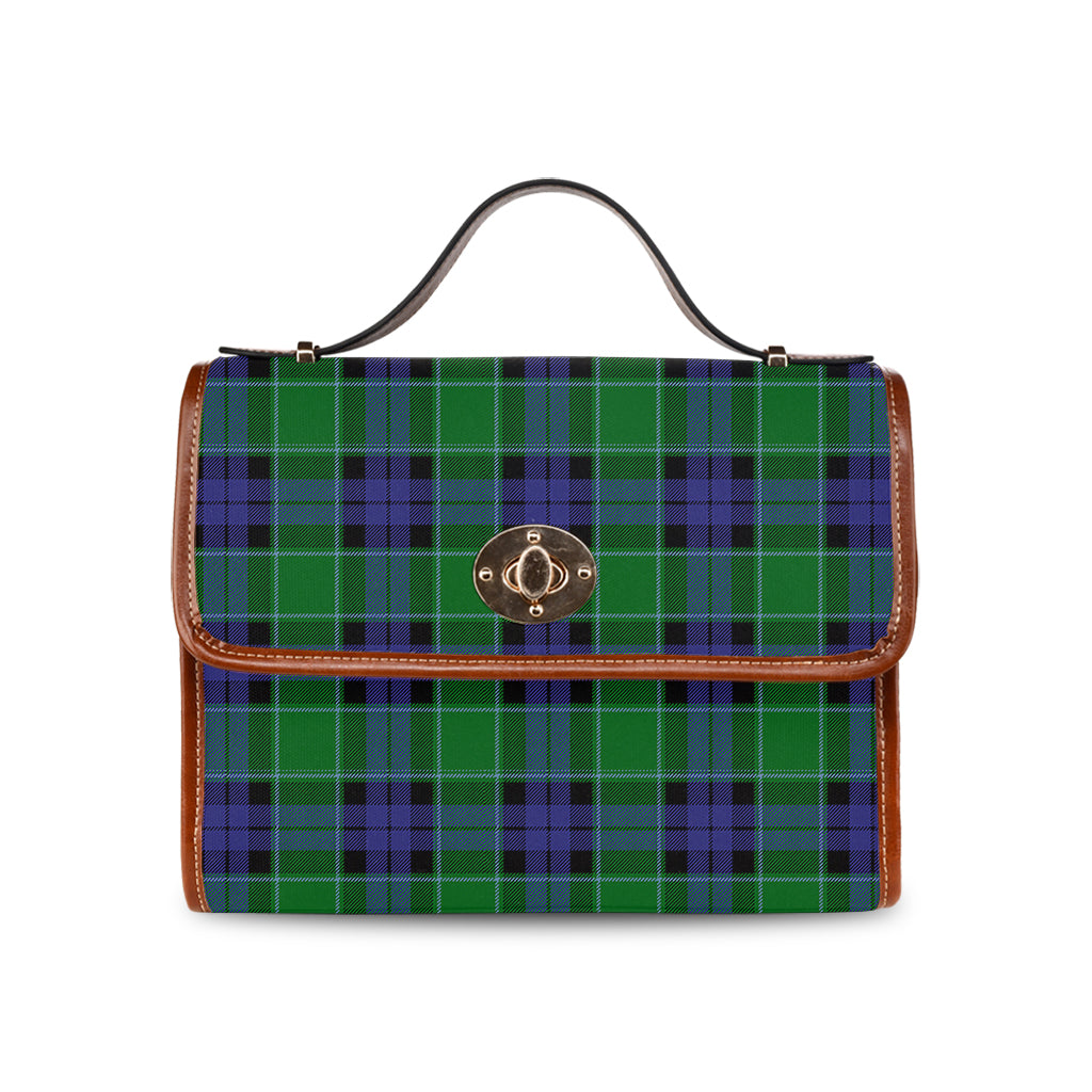 monteith-tartan-leather-strap-waterproof-canvas-bag