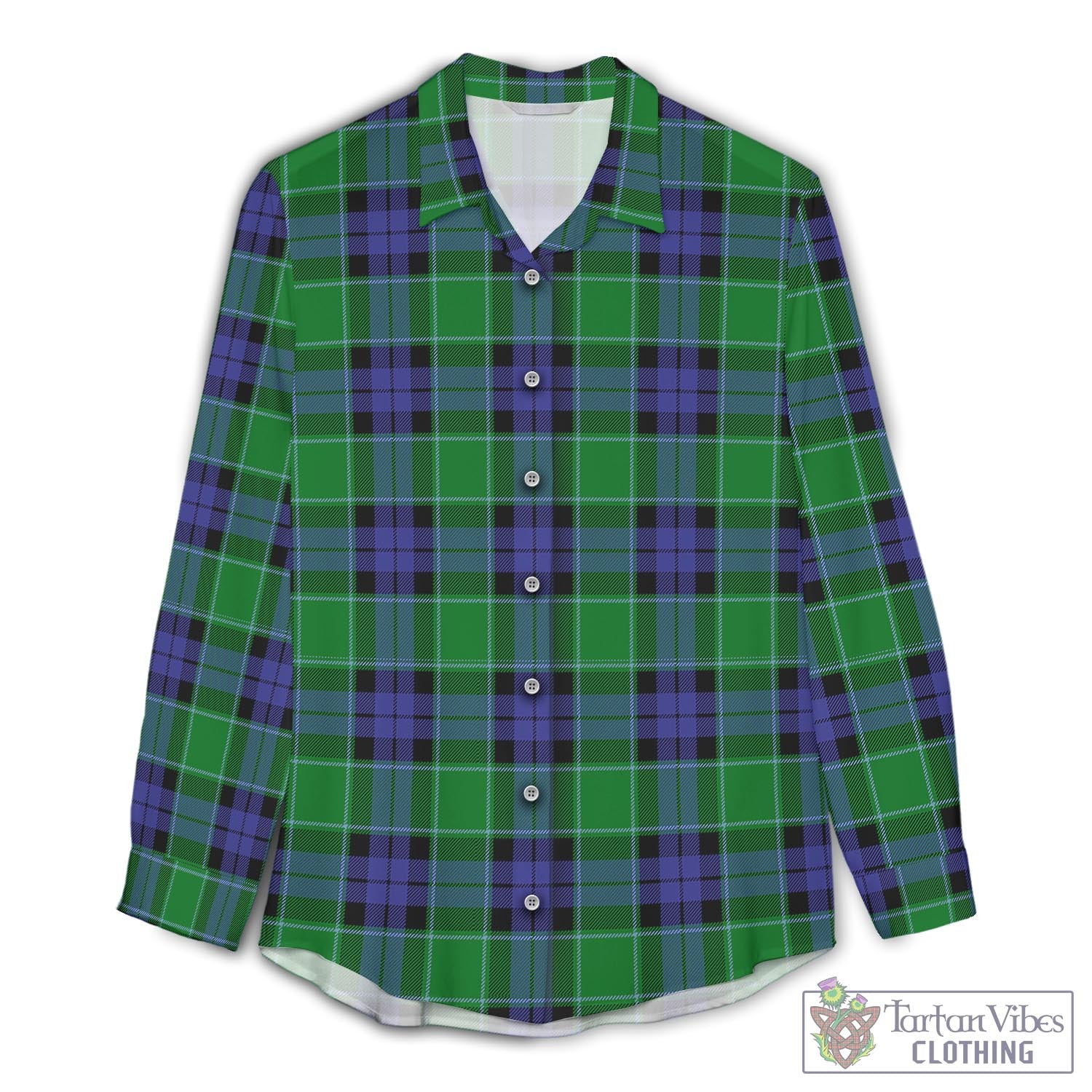 Monteith Tartan Women's Casual Shirt - Tartan Vibes Clothing
