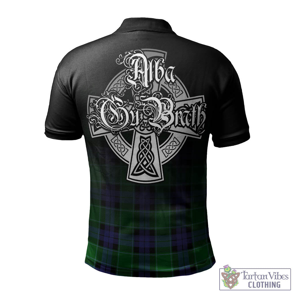 Monteith Tartan Polo Shirt Featuring Alba Gu Brath Family Crest Celtic Inspired - Tartan Vibes Clothing