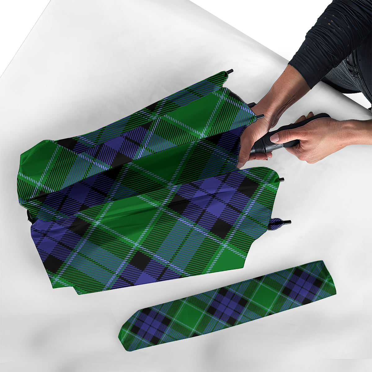 Monteith Tartan Umbrella - Tartan Vibes Clothing