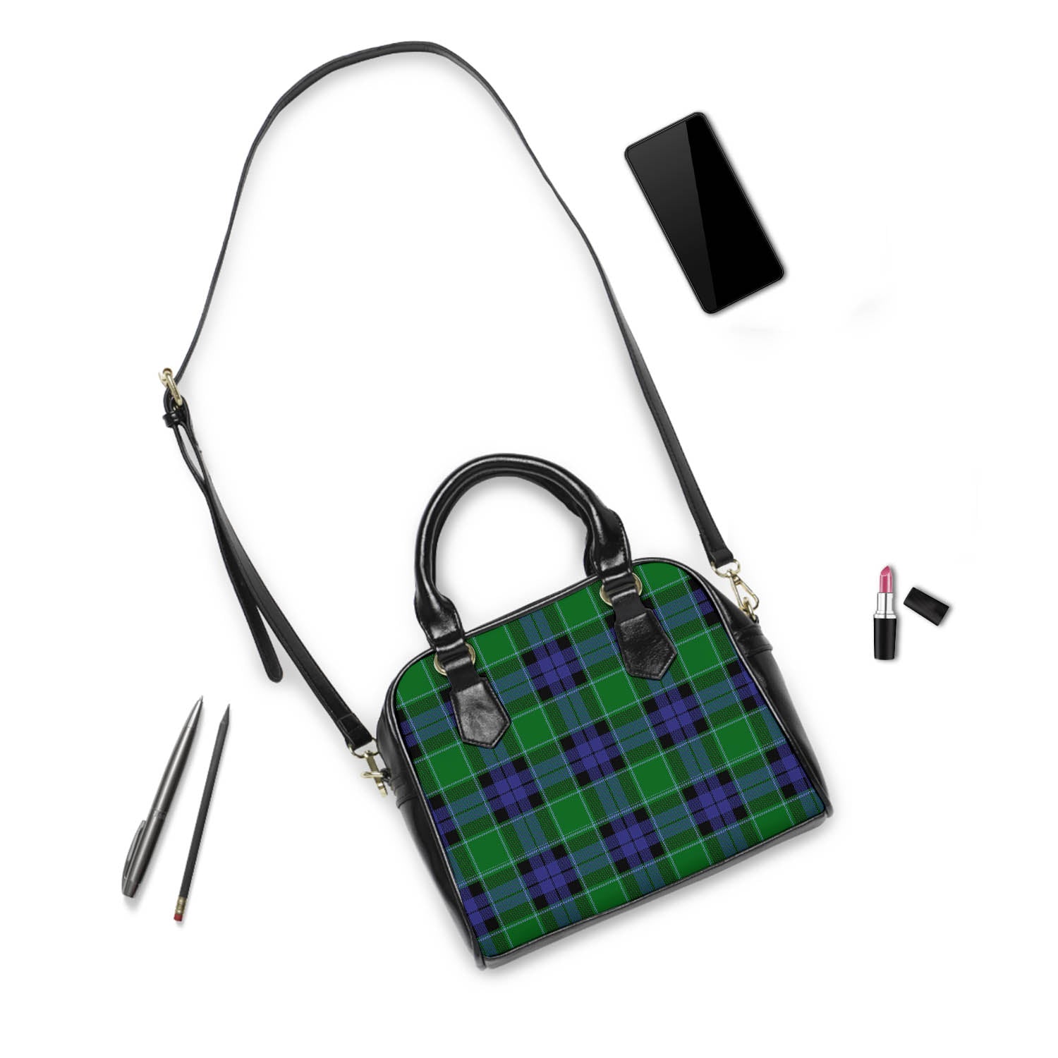 Monteith Tartan Shoulder Handbags - Tartan Vibes Clothing