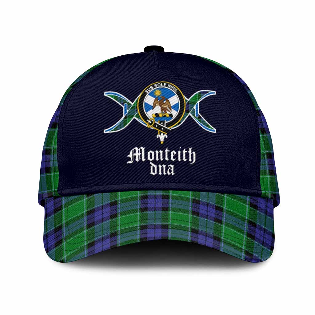Monteith Clan DNA Tartan Classic Cap Classic Cap Universal Fit - Tartan Vibes Clothing
