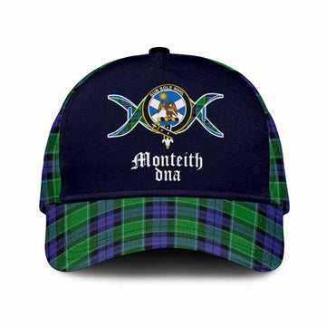 Monteith Clan DNA Tartan Classic Cap Classic Cap Universal Fit - Tartan Vibes Clothing