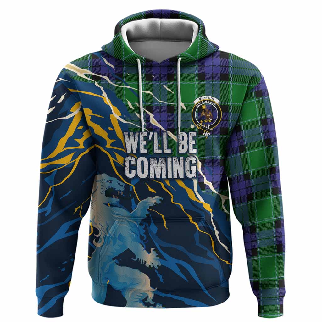 Monteith Scotland Tartan Hoodie WC2026 Football - We'll Be Coming