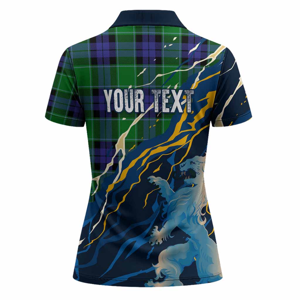 Monteith Scotland Tartan Women Polo Shirt WC2026 Football - We'll Be Coming