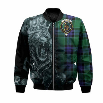Monteith Tartan Bomber Jacket Roaring Lion Heritage
