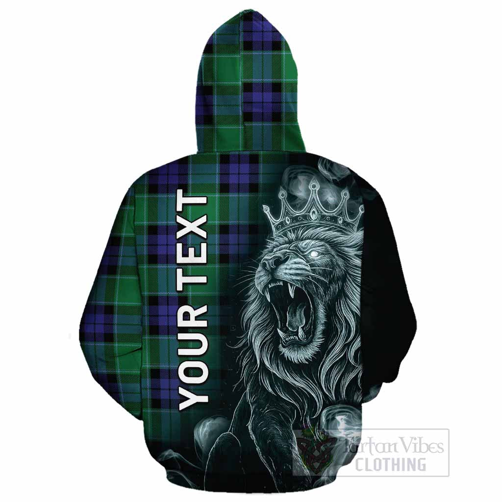 Monteith Tartan Cotton Hoodie Roaring Lion Heritage