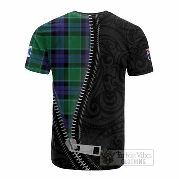 Monteith Tartan Cotton T-shirt New Zealand Pattern Unique Zipper Stylized