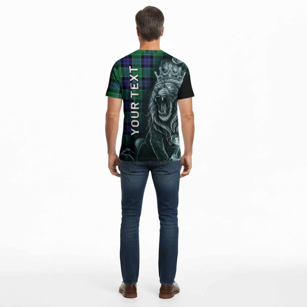 Monteith Tartan Cotton T-shirt Roaring Lion Heritage