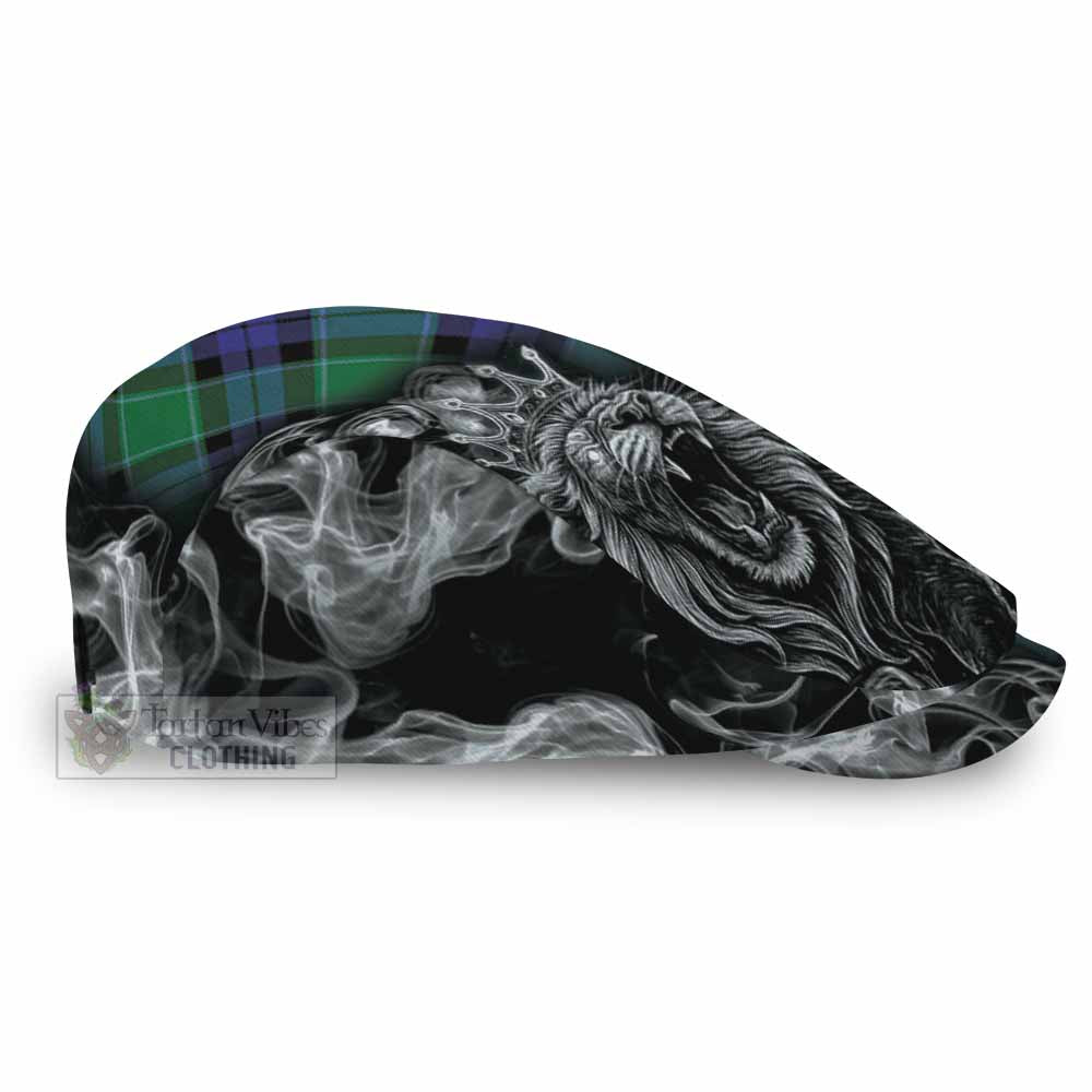 Monteith Tartan Flat Cap, Jeff Cap Roaring Lion Heritage - Tartan Vibes Clothing