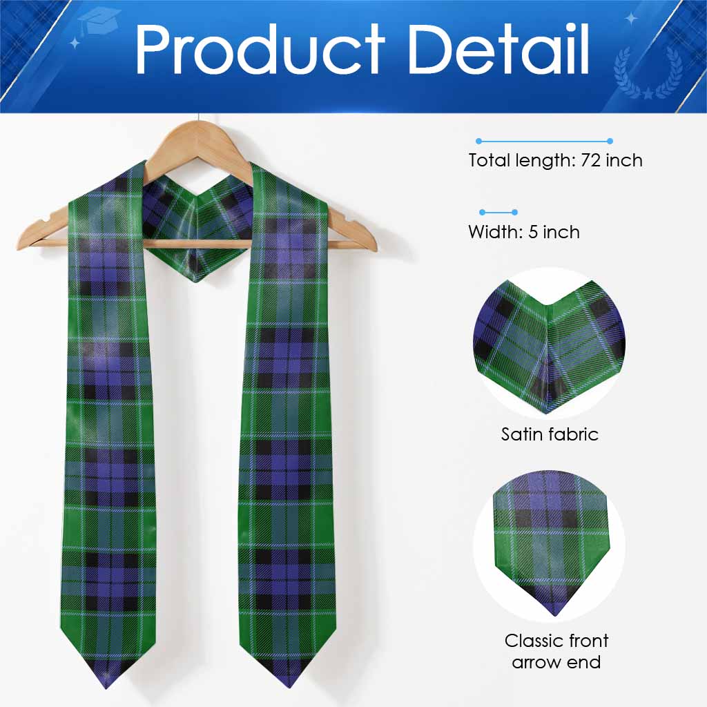 Monteith Tartan Graduation Stole - Tartan Vibes Clothing