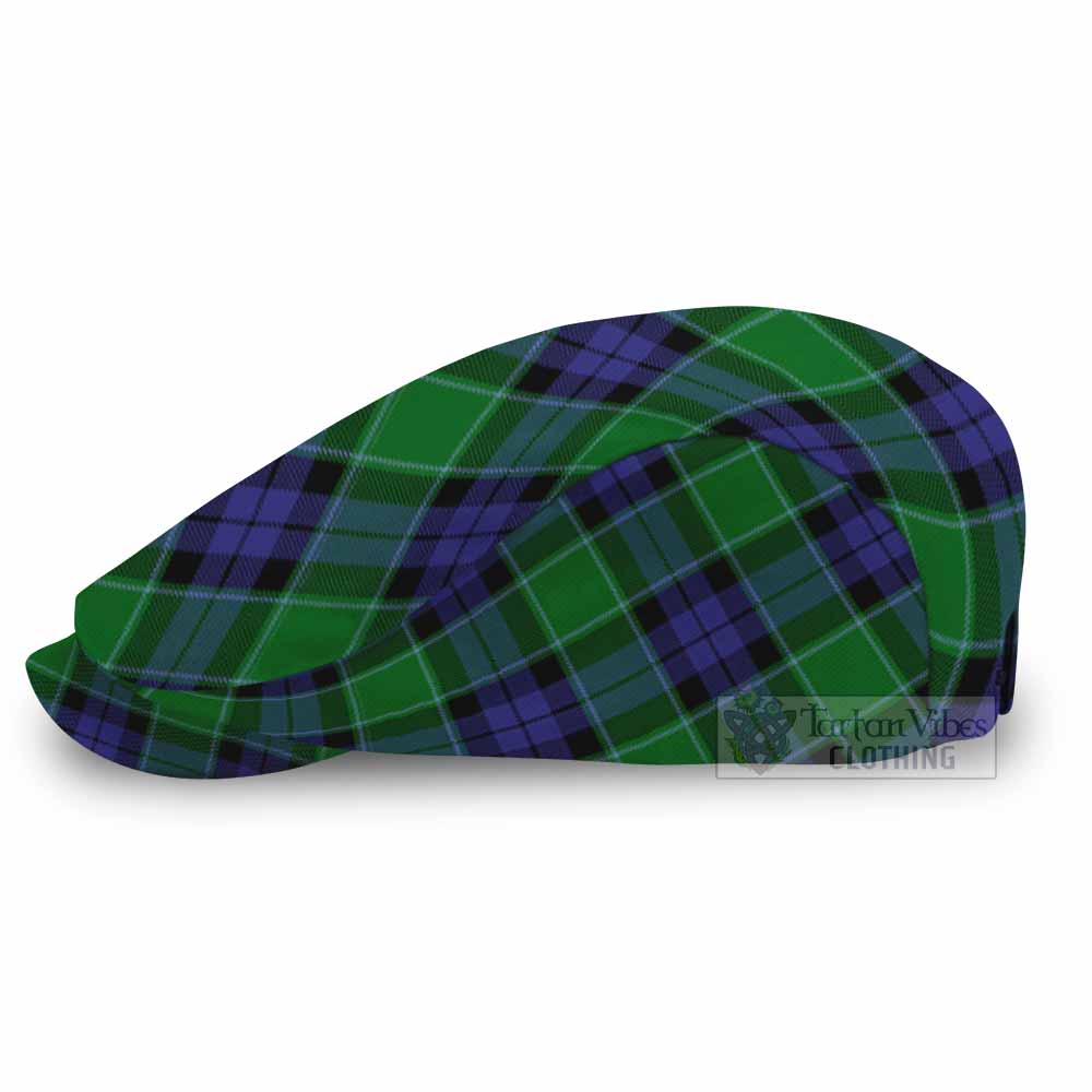 Monteith Tartan Flat Cap, Jeff Cap Cross Style - Tartan Vibes Clothing
