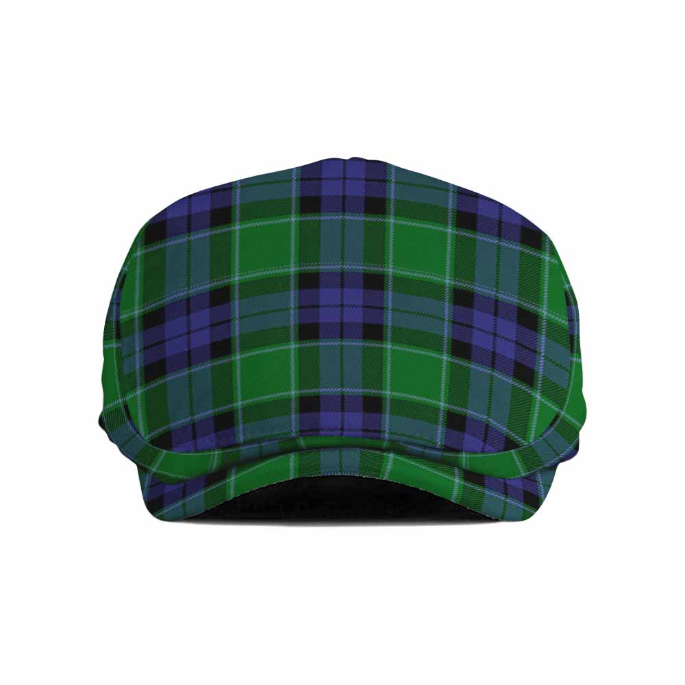 Monteith Tartan Jeff Cap, Tartan Flat Cap