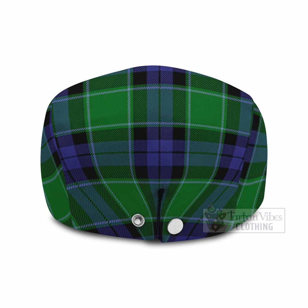 Monteith Tartan Jeff Cap, Tartan Flat Cap