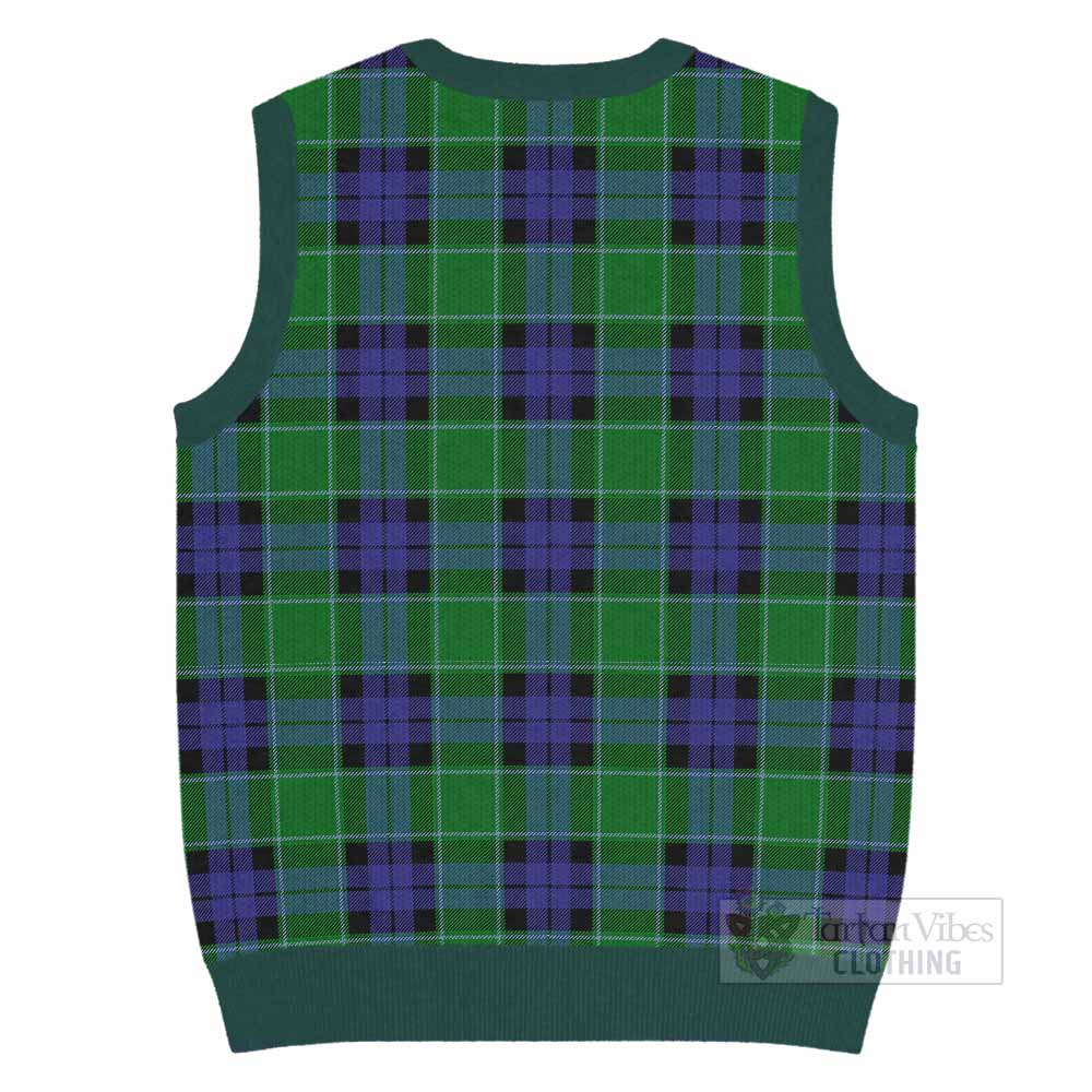 Monteith Tartan Knitted V-Neck Vest - Tartan Vibes Clothing