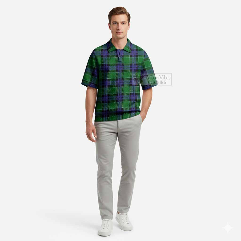 Monteith Tartan Men’s Polo Sweater Top