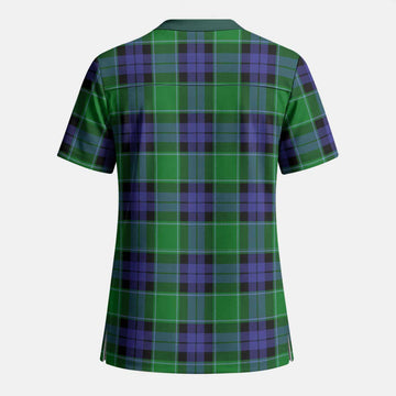 Monteith Tartan Scrub Top - Tartan Vibes Clothing