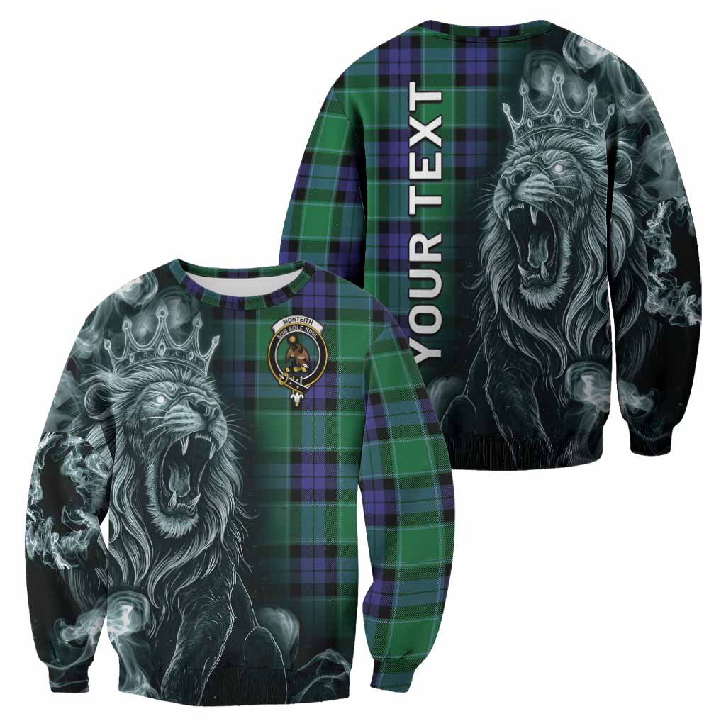 Monteith Tartan Sweatshirt Roaring Lion Heritage