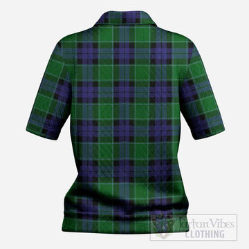 Monteith Tartan Women’s Polo Sweater Top