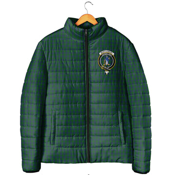 Montgomery Tartan Padded Jacket with Family Crest