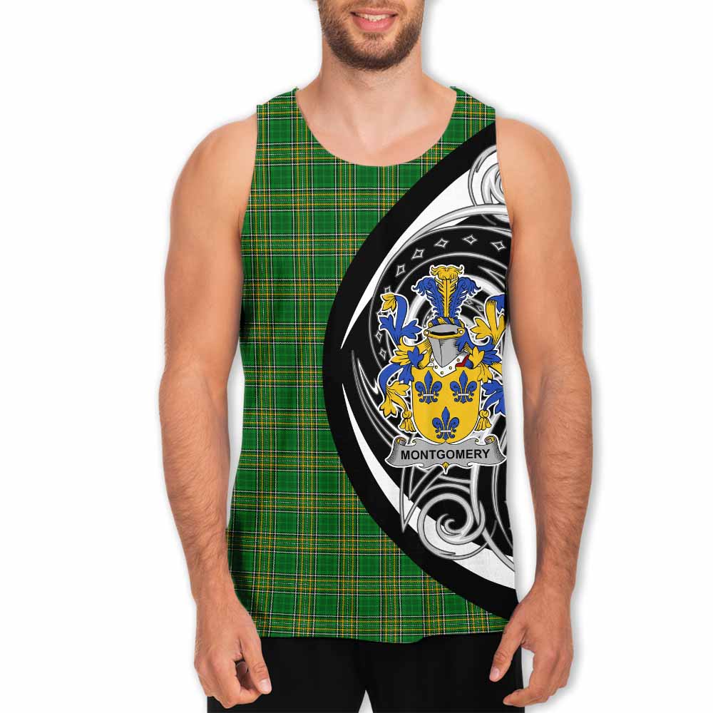Montgomery Irish Clan Men's Tank Top Celtic Circle Style Men - Tartan Vibes Clothing
