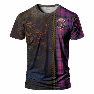Montgomery Tartan Family Crest T-Shirt Alba Gu Brath Be Brave Lion Ancient Style