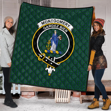 montgomery-tartan-quilt-with-family-crest
