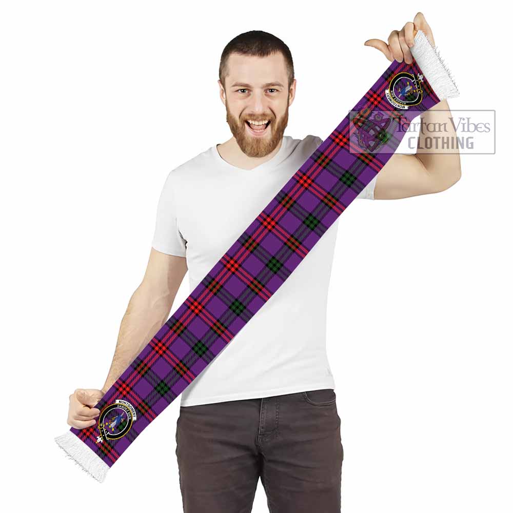 Tartan Vibes Clothing Montgomery Tartan Ruffneck Scarf with Family Crest
