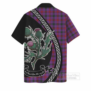 Montgomery Family Crest Tartan Hawaiian Shirt Alba Thistle Inspired - Tartan Vibes Clothing