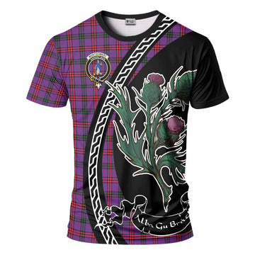 Montgomery Family Crest Tartan T-Shirt Alba Thistle Inspired - Tartan Vibes Clothing