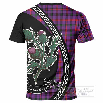 Montgomery Family Crest Tartan T-Shirt Alba Thistle Inspired - Tartan Vibes Clothing