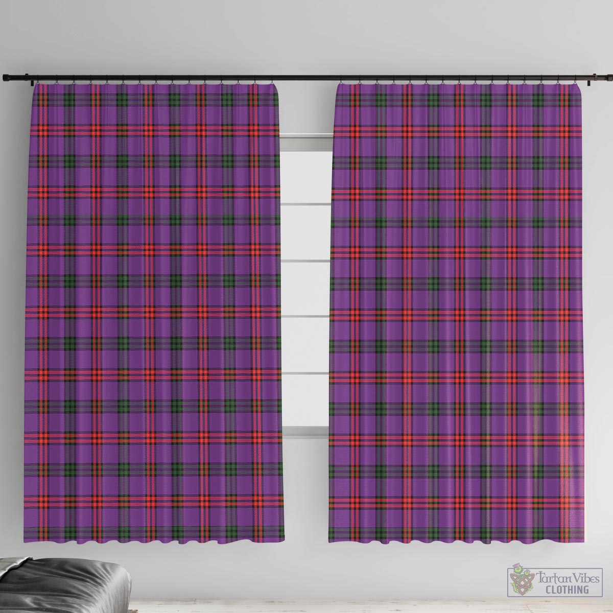 Montgomery Modern Tartan Window Curtain